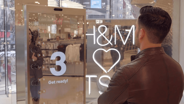 Retail Dive: H&M tests voice-activated mirrors at NYC flagship