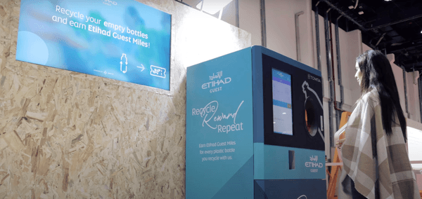 Sustainability Pays: OmboriGrid and Etihad Airways partner to deploy smart recycling kiosks at Abu Dhabi Sustainability Week