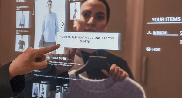 RetailDive: H&M tests smart mirrors at COS stores in a bid for a more personalized experience